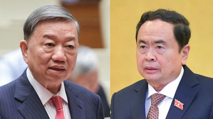 Lãnh đạo Nga chúc mừng Chủ tịch nước Tô Lâm và Chủ tịch Quốc hội Trần Thanh Mẫn